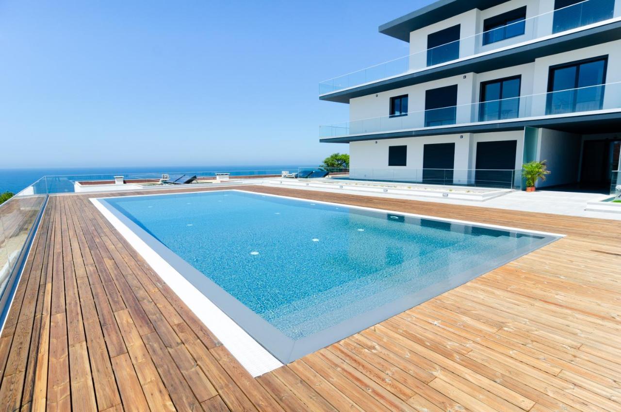 Ocean Views - New Private Condominium With Pool & Sea Views ナザレ エクステリア 写真