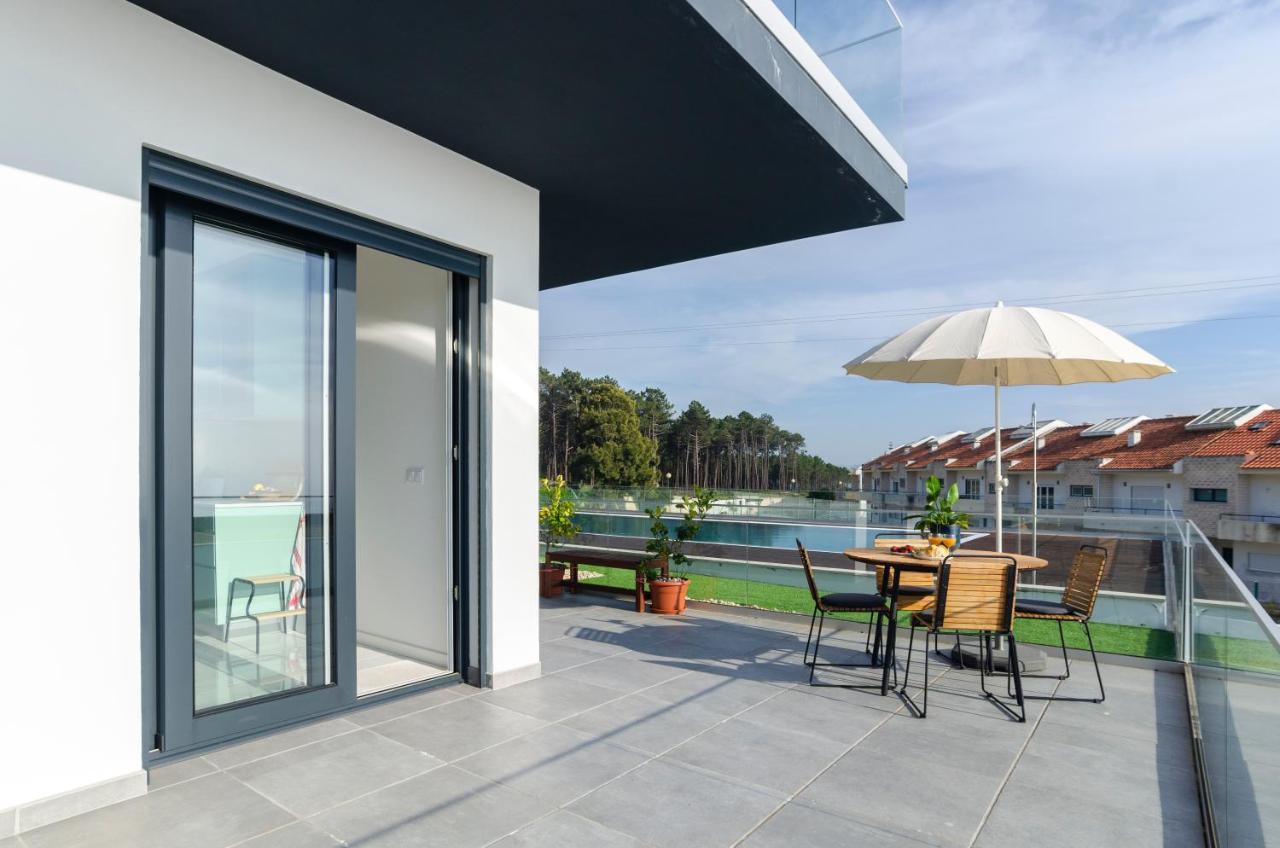 Ocean Views - New Private Condominium With Pool & Sea Views ナザレ エクステリア 写真