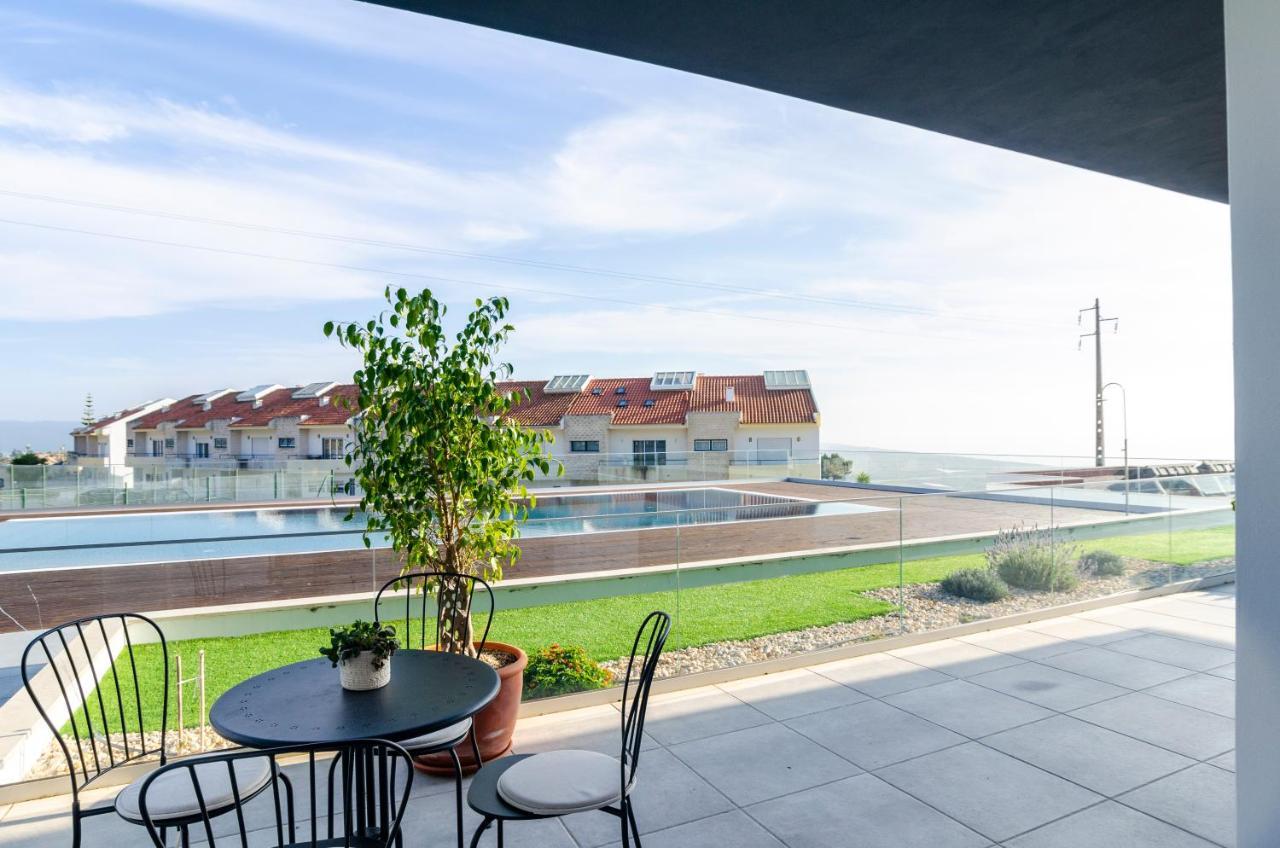 Ocean Views - New Private Condominium With Pool & Sea Views ナザレ エクステリア 写真