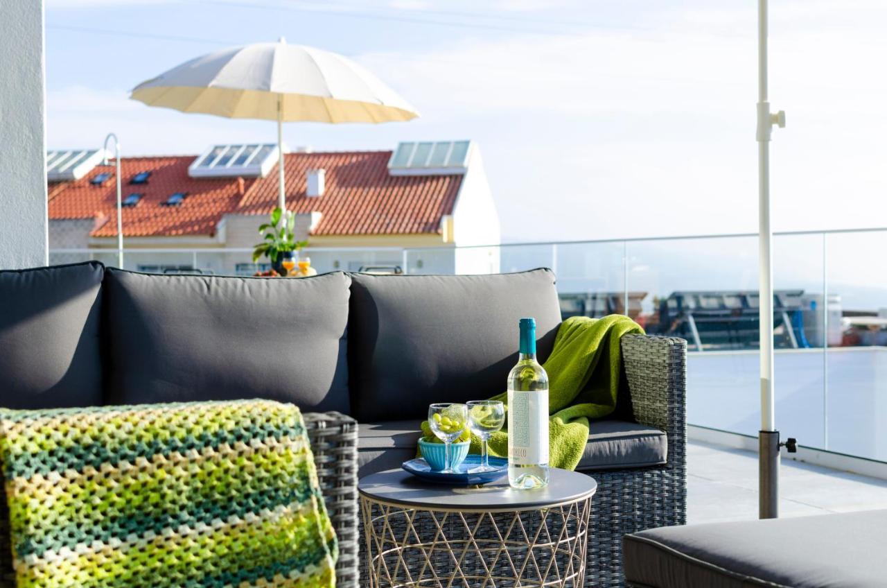 Ocean Views - New Private Condominium With Pool & Sea Views ナザレ エクステリア 写真